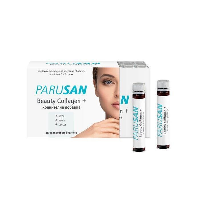 Parusan Beauty Collagen + за здрави коса кожа и нокти 25 мл x28 флакона Naturprodukt