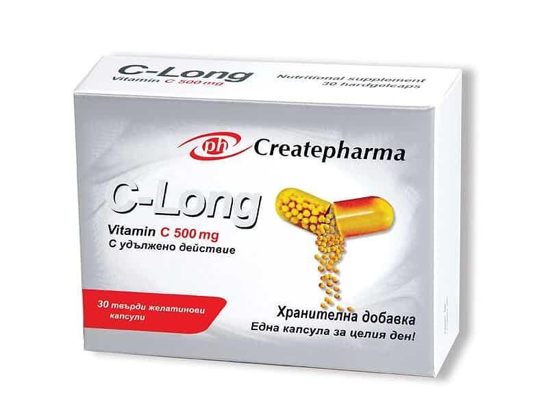 C-Long (Витамин С 500 мг)