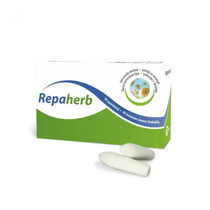 Repaherb ректални супозитории при хемороиди х10 бр