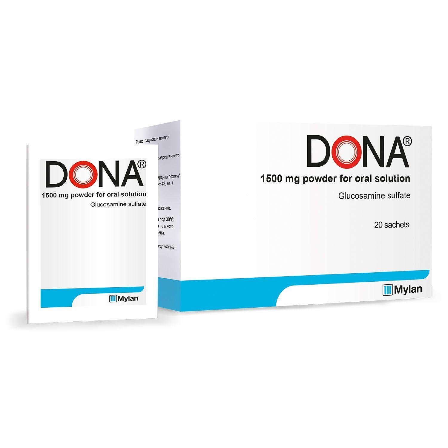 Dona за лечение на остеоартрит 1500 мг 20 сашета MEDA Pharma