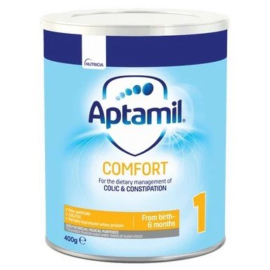 Aptamil Comfort 1 Мляко за кърмачета с леки храносмилателни смущения 0-6 месеца х400 г